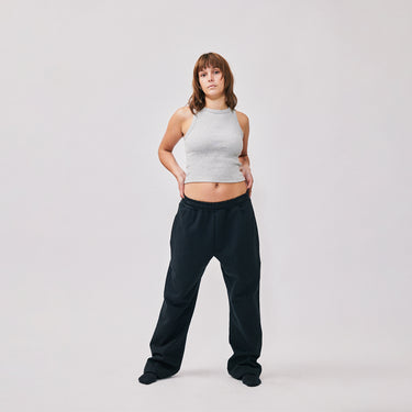 Wide-Leg Track Pant