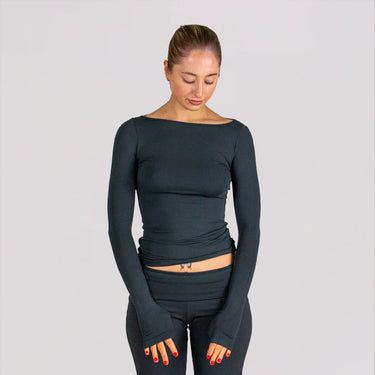 Bamboo Boatneck Longsleeve