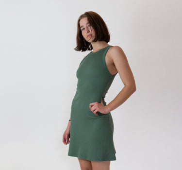 Organic Cotton Ribbed Dress