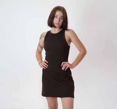 Organic Cotton Ribbed Dress