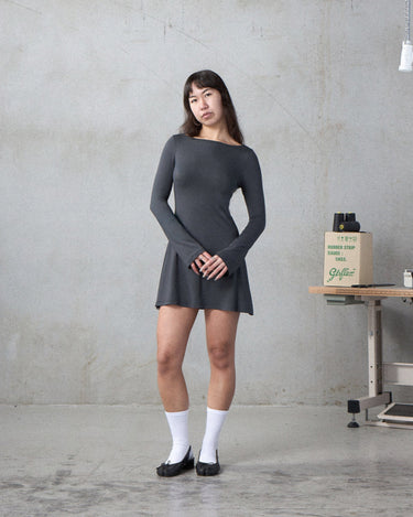 Bamboo Bell Sleeve Dress