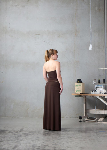 Bamboo Fold-Over Skirt